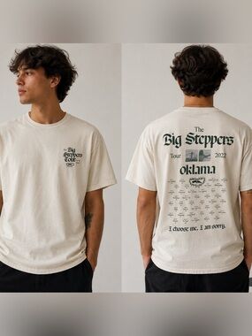 Kendrick Lamar Oklama Big Steppers Tour 2022 Graphic Tee